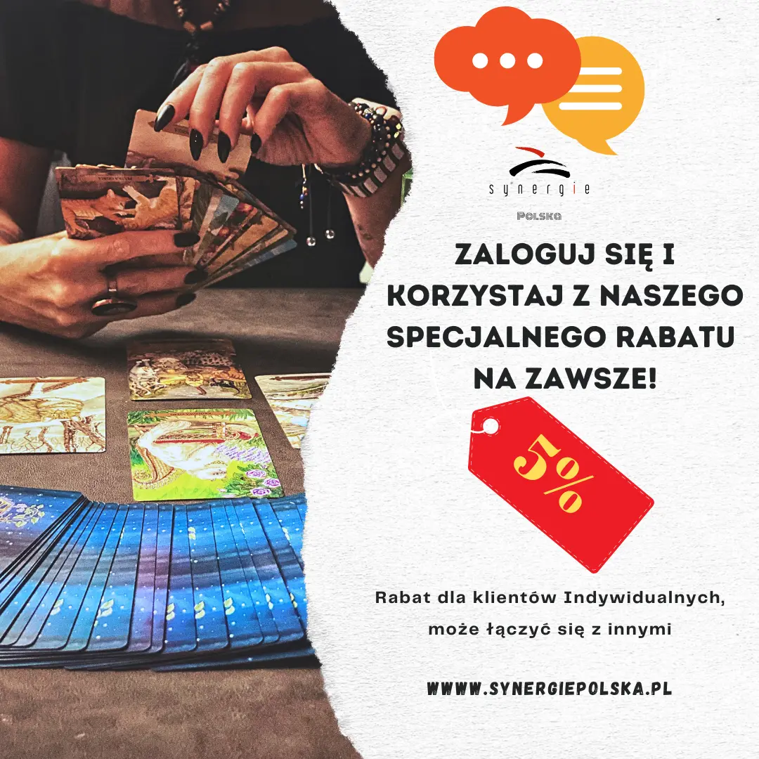 Promocja 5% zniżki na zakupy w sklepie Synergie Polska po zalogowaniu na konto użytkownika