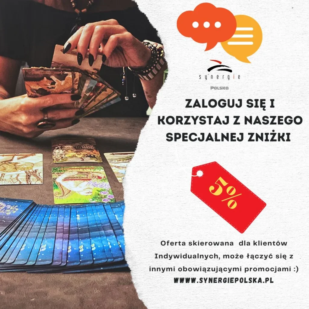 Promocja 5% zniżki na zakupy w sklepie Synergie Polska po zalogowaniu na konto użytkownika