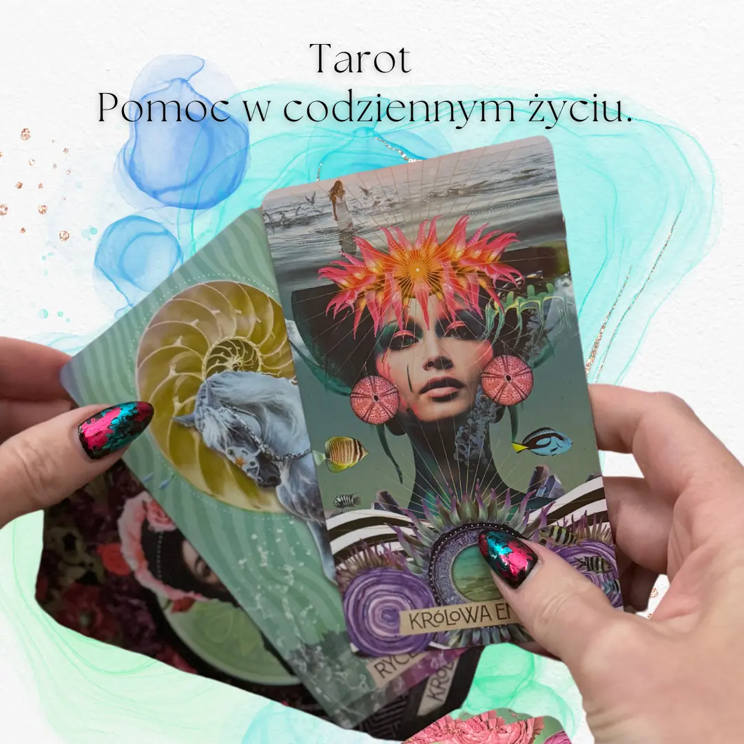 Tarot Muzy pomoc w codziennym życiu, kolorowe karty Tarota z artystycznymi ilustracjami, interpretacja kart Tarota dla klarowności i pewności siebie